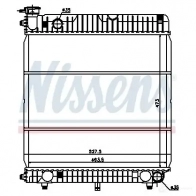 Радиатор охлаждения двигателя NISSENS ZR4TU ZD 62635 5707286204102 1219158 - Изображение 5