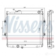 Радиатор охлаждения двигателя NISSENS 646914 TS5TOZ N 5707286397422 1220494 - Изображение 2