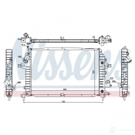 Радиатор охлаждения двигателя NISSENS 5707286209763 63115A 1219630 8I TVA8Z - Изображение 2