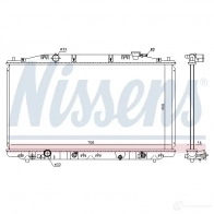 Радиатор охлаждения двигателя NISSENS 5707286381421 1221365 NJOL US 68096 - Изображение 6
