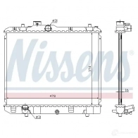 Радиатор охлаждения двигателя NISSENS 630707 DPI0 P 1219544 5707286270725 - Изображение 5