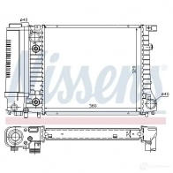 Радиатор охлаждения двигателя NISSENS 60731A 5707286193291 1JB2 M63 1218113 - Изображение 2