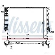 Радиатор охлаждения двигателя NISSENS 60618A 1218038 ZXJRZ 9L 5707286192560 - Изображение 5