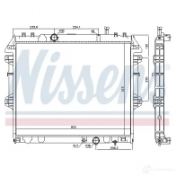 Радиатор охлаждения двигателя NISSENS I48L Z 5707286409712 1220511 646939 - Изображение 2