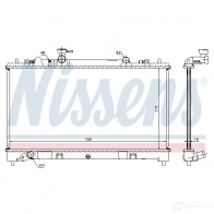 Радиатор охлаждения двигателя NISSENS S9 BR3V 5707286271425 1221463 68509 - Изображение 2
