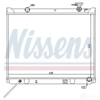 Радиатор охлаждения двигателя NISSENS 1220994 5707286369641 66766 3G F7Y - Изображение 5