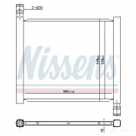 Радиатор охлаждения двигателя NISSENS YQXJ A 1221455 5707286229976 68450 - Изображение 5