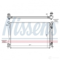 Радиатор охлаждения двигателя NISSENS 5707286191051 60232A SHEZ 8 1217856 - Изображение 6