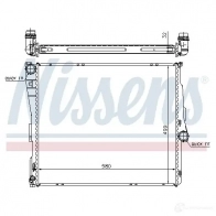 Радиатор охлаждения двигателя NISSENS 28 J7G 60803A 1218167 5707286193987 - Изображение 6