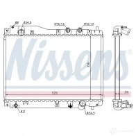 Радиатор охлаждения двигателя NISSENS 5707286269699 1221374 5VL K57U 68109 - Изображение 2