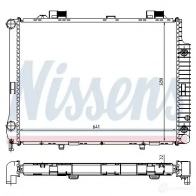 Радиатор охлаждения двигателя NISSENS 1219185 5707286204652 Q V1FL15 62666A - Изображение 5