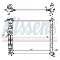 Радиатор охлаждения двигателя NISSENS 1219569 G7 DH7YS 630737 5707286350052 - Изображение 2