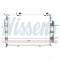 Радиатор охлаждения двигателя NISSENS 62616 G05 GV 5707286203853 1219142 - Изображение 5