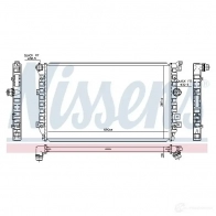 Радиатор охлаждения двигателя NISSENS Nissan Micra (K12) 3 Хэтчбек 1.5 dCi 86 л.с. 2005 – 2010 68731 5707286357938 1X GL35I