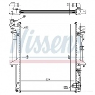 Радиатор охлаждения двигателя NISSENS 1219379 U P0BAQC 62896 5707286271159 - Изображение 6