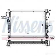 Радиатор охлаждения двигателя NISSENS 62547A R52 EMK8 1219098 5707286203310 - Изображение 6