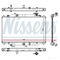 Радиатор охлаждения двигателя NISSENS 5707286475380 606698 1424560905 FK 1XY - Изображение 5