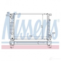 Радиатор охлаждения двигателя NISSENS 5707286193970 1218164 60799a SG1UW1 R