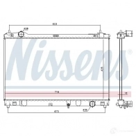 Радиатор охлаждения двигателя NISSENS 646874 5707286372986 R MDVLJJ 1220471 - Изображение 2