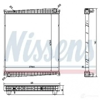 Радиатор охлаждения двигателя NISSENS 7RZZ 7X 1219985 5707286361966 6378750 - Изображение 2