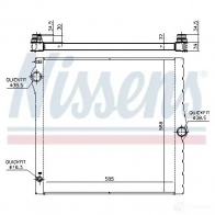 Радиатор охлаждения двигателя NISSENS D94 5S1K 60825 5707286361270 1218181 - Изображение 6