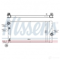 Радиатор охлаждения двигателя NISSENS 5707286193673 VT CL3 1218135 60769 - Изображение 2