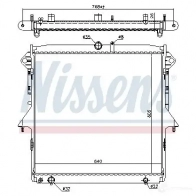 Радиатор охлаждения двигателя NISSENS 5707286387010 69246 LDOPT T 1221637 - Изображение 2