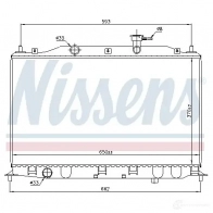 Радиатор охлаждения двигателя NISSENS 3QYI 4 5707286342705 1221276 67509 - Изображение 5