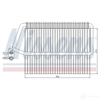 Испаритель кондиционера, радиатор печки NISSENS 92162 ZZY7 W 1224535 5707286250413 - Изображение 5
