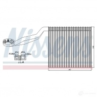 Испаритель кондиционера, радиатор печки NISSENS XW7 MAJ 92294 1224645 5707286369412 - Изображение 2