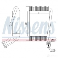 Испаритель кондиционера, радиатор печки NISSENS HM8N O86 92144 5707286250260 1214126670 - Изображение 2