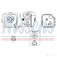 Расширительный бачок NISSENS NC HEP Volvo S70 1 (874) Седан 2.0 Turbo 210 л.с. 1997 – 2000 996206