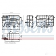 Расширительный бачок NISSENS O76E A 996038 1437679131 - Изображение 6