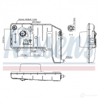 Расширительный бачок NISSENS 5707286465756 996027 GXE ZSA3 1424955345 - Изображение 6