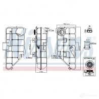 Расширительный бачок NISSENS 996182 Mercedes M-Class (W163) 1 Кроссовер 2.3 ML 230 (1636) 150 л.с. 1998 – 2005 1UJ TKC