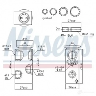 Расширительный клапан кондиционера NISSENS 8R0 JL 1437706566 999250 - Изображение 6