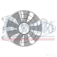 Вентилятор радиатора NISSENS BISBM PW 5707286244566 85375 1222589 - Изображение 2
