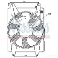 Вентилятор радиатора NISSENS Z1S NA 5707286242036 85088 1222313 - Изображение 2