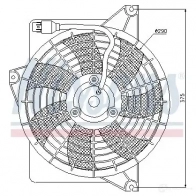 Вентилятор радиатора NISSENS P I0SCE2 1222585 85371 5707286244528 - Изображение 2