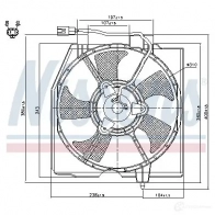 Вентилятор радиатора NISSENS 1222442 J MVJV3 5707286243316 85224 - Изображение 2