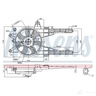 Вентилятор радиатора NISSENS 85141 5707286242555 IP X384C 1222365 - Изображение 2