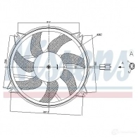 Вентилятор радиатора NISSENS 5707286439573 KGIT9O 5 85886 1214094992 - Изображение 6