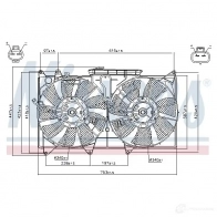 Вентилятор радиатора NISSENS 7ET 4Z6W 5707286245631 85487 1222700 - Изображение 6