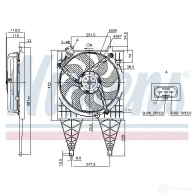 Вентилятор радиатора NISSENS 5707286389267 1424480455 6 AS2V3 85797 - Изображение 6