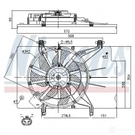 Вентилятор радиатора NISSENS 85768 1222925 5707286388956 ZM 9Z5X - Изображение 6