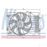 Вентилятор радиатора NISSENS 5707286244481 44H6 CTM 85367 Kia Sportage 2 (KM) 2004 – 2010