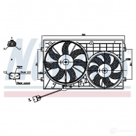 Вентилятор радиатора NISSENS 85644 0 6ANJ01 5707286352629 1222822 - Изображение 6