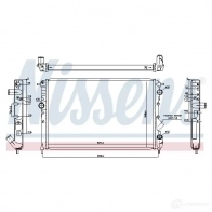 Вентилятор радиатора NISSENS 9N KO4 Ford Mondeo 2 (GD, BFP) Седан 5707286245792 85505