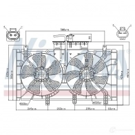 Вентилятор радиатора NISSENS D4IT I 1222439 85221 5707286243286 - Изображение 2