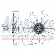 Вискомуфта NISSENS 86029 1222968 VFYVM G 5707286392717 - Изображение 6